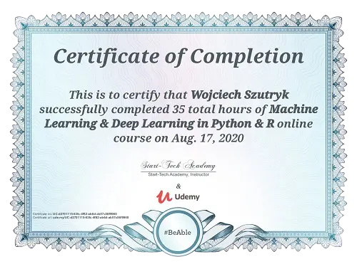certificate 4